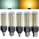 E27 B22 E26 E12 E14 15W 5730 SMD LED Corn Light Lamp Bulb Non-Dimmable AC110-265V