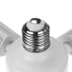E27 Deformable LED Garage Light Bulb Foldable Ceiling Fixture Shop Workshop Lamp 110-265V