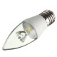 E27 E14 5W C37 LED COB Warm White White Candle Light Lamp Bulb AC 100-240V