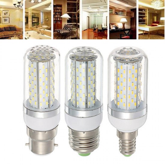 E27 E14 B22 5W SMD3014 120LEDs 360 degree Warm White Pure White Corn Light Bulb AC85-265V E27 E14 B22 5W SMD3014 120LEDs 360 degree Warm White Pure White Corn Light Bulb AC85-265V