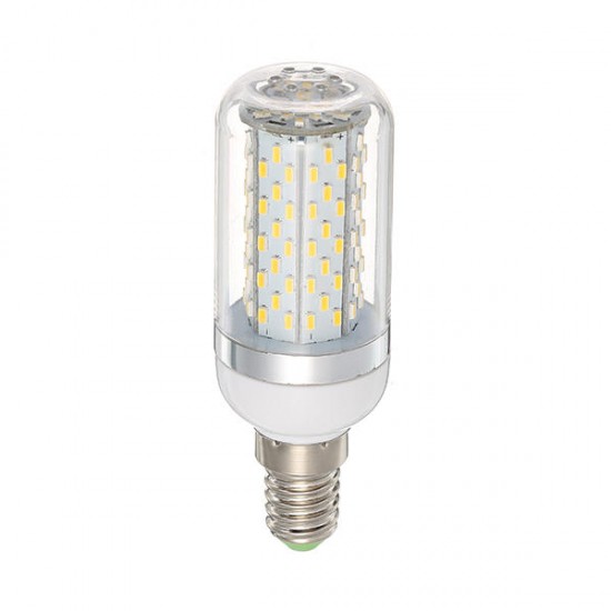 E27 E14 B22 5W SMD3014 120LEDs 360 degree Warm White Pure White Corn Light Bulb AC85-265V