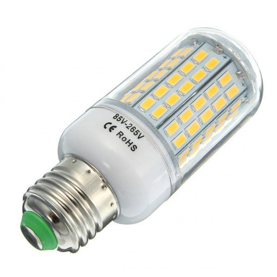 E27 E14 B22 6W SMD5730 90LEDs Corn Light Bulb Pure White Warm White AC85-265V