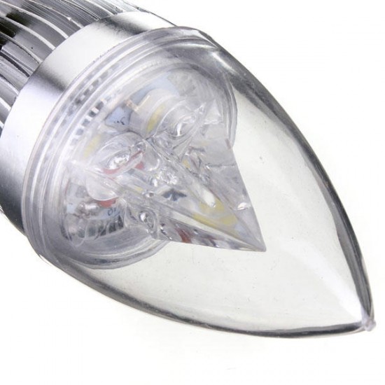 E27 E14 B22 E12 6W LED Chandelier Candle Light Bulb 85-265V