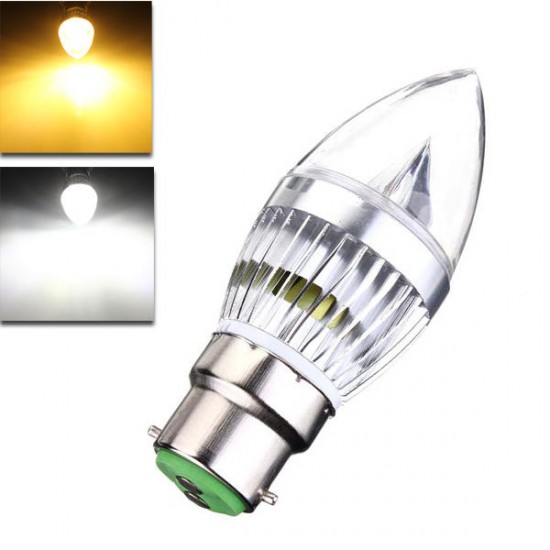 E27 E14 B22 E12 6W LED Chandelier Candle Light Bulb 85-265V E27 E14 B22 E12 6W LED Chandelier Candle Light Bulb 85-265V
