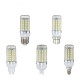 E27 E14 B22 G9 GU10 6W 69 SMD 5050 LED 450Lm Pure White Warm White Natural White Corn Bulb AC220V E27 E14 B22 G9 GU10 6W 69 SMD 5050 LED 450Lm Pure White Warm White Natural White Corn Bulb AC220V