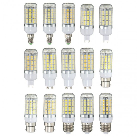 E27 E14 B22 G9 GU10 6W 69 SMD 5050 LED 450Lm Pure White Warm White Natural White Corn Bulb AC220V E27 E14 B22 G9 GU10 6W 69 SMD 5050 LED 450Lm Pure White Warm White Natural White Corn Bulb AC220V