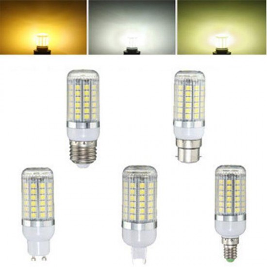 E27 E14 B22 G9 GU10 6W 69 SMD 5050 LED 450Lm Pure White Warm White Natural White Corn Bulb AC220V E27 E14 B22 G9 GU10 6W 69 SMD 5050 LED 450Lm Pure White Warm White Natural White Corn Bulb AC220V