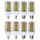 E27 E14 E12 B22 15W 170 SMD 5730 LED 1200Lm Pure White Warm White Cover Corn Bulb AC110V