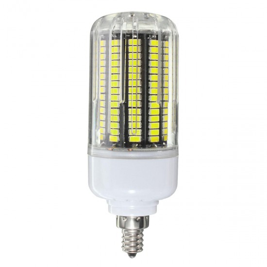 E27 E14 E12 B22 15W 170 SMD 5730 LED 1200Lm Pure White Warm White Cover Corn Bulb AC110V