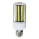 E27 E14 E12 B22 15W 170 SMD 5730 LED 1200Lm Pure White Warm White Cover Corn Bulb AC110V