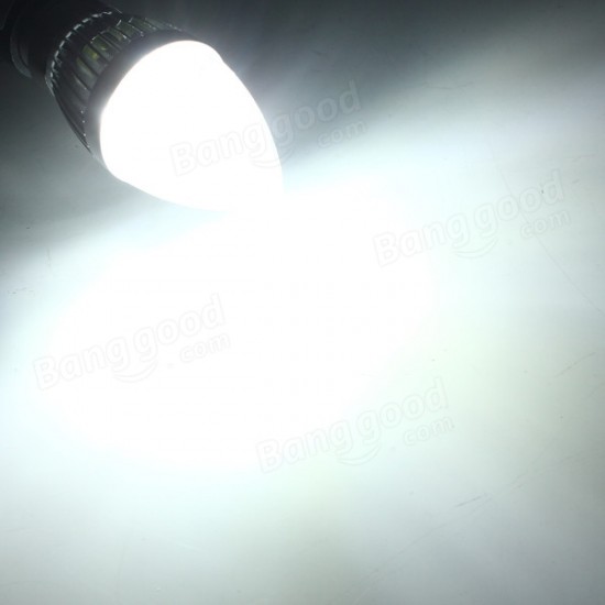 E27 E14 E12 B22 4.5W AC85-265V Golden Cover LED Candle Light Bulb