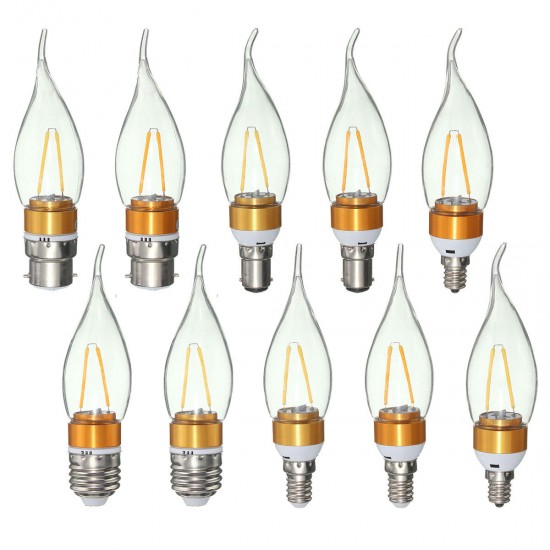 E27 E14 E12 B22 B15 2W 2LEDS LED Plastic&Aluminum Pure White Warm White Filament Light Bulb AC110V E27 E14 E12 B22 B15 2W 2LEDS LED Plastic&Aluminum Pure White Warm White Filament Light Bulb AC110V