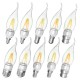 E27 E14 E12 B22 B15 3.5W 4LEDS Pull Tail Edison Pure White Warm White Light Lamp Bulb AC220V