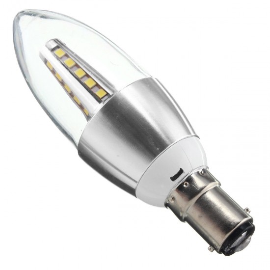 E27 E14 E12 B22 B15 4W 25 SMD 2835 LED Warm White White Candle Light Lamp Bulb AC85-265V