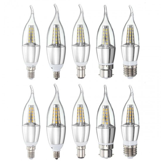 E27 E14 E12 B22 B15 6W 35 SMD 2835 LED Warm White White Candle Light Lamp Bulb AC85-265V E27 E14 E12 B22 B15 6W 35 SMD 2835 LED Warm White White Candle Light Lamp Bulb AC85-265V