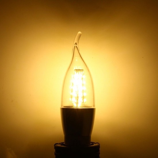 E27 E14 E12 B22 B15 6W 35 SMD 2835 LED Warm White White Candle Light Lamp Bulb AC85-265V E27 E14 E12 B22 B15 6W 35 SMD 2835 LED Warm White White Candle Light Lamp Bulb AC85-265V