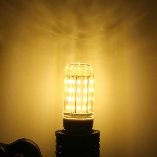 E27 E14 E12 B22 G9 GU10 6W 56 SMD 4014 LED Warm White White Cover Corn Light Lamp Bulb AC 220V E27 E14 E12 B22 G9 GU10 6W 56 SMD 4014 LED Warm White White Cover Corn Light Lamp Bulb AC 220V