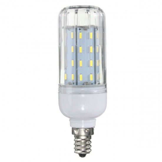 E27 E14 E12 B22 G9 GU10 6W 56 SMD 4014 LED Warm White White Cover Corn Light Lamp Bulb AC 220V E27 E14 E12 B22 G9 GU10 6W 56 SMD 4014 LED Warm White White Cover Corn Light Lamp Bulb AC 220V