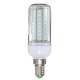 E27 E14 E12 B22 G9 GU10 7W 72 SMD 4014 LED Warm White Pure White Cover Corn Bulb AC110V