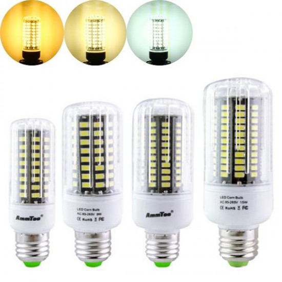E27 E14 E12 E17 GU10 B22 LED Corn Bulb 7W 72 SMD 5736 LED Lamp Ampoule Led Light AC85-265V E27 E14 E12 E17 GU10 B22 LED Corn Bulb 7W 72 SMD 5736 LED Lamp Ampoule Led Light AC85-265V