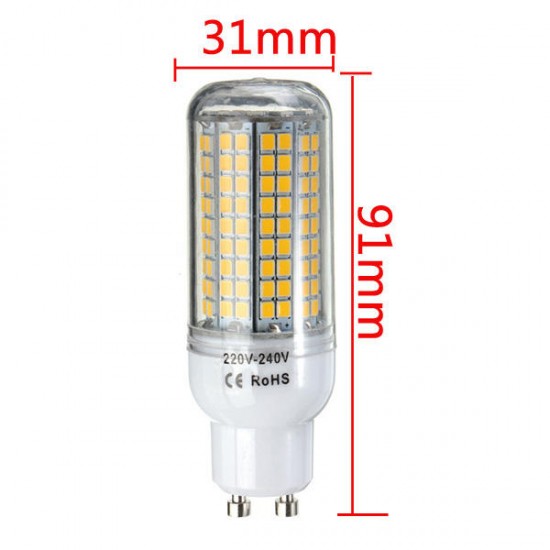 E27 E14 G9 GU10 B22 8W 180 SMD 2835 LED Corn Bulb White Warm White 220V 240V