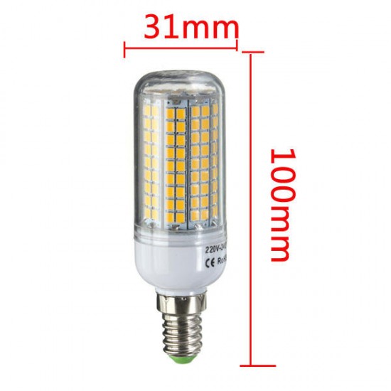 E27 E14 G9 GU10 B22 8W 180 SMD 2835 LED Corn Bulb White Warm White 220V 240V E27 E14 G9 GU10 B22 8W 180 SMD 2835 LED Corn Bulb White Warm White 220V 240V