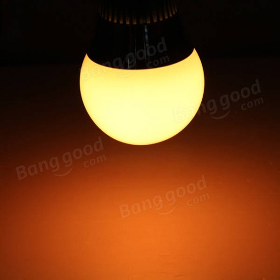 E27 LED Bulb 3W 16 Color Changee RGB Ball Lamp 85-265V + IR Remote Control