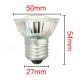 E27 LED Bulb 3W AC 110V 48 SMD 3528 White/Warm White Spot Light