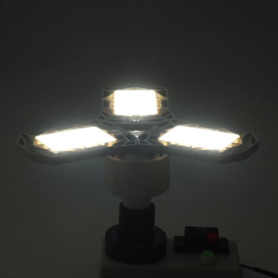 E27 LED Bulb Garage Lamp Deformable Ceiling Light Fixture Foldable Adjustable Workshop Lamp AC85-270V E27 LED Bulb Garage Lamp Deformable Ceiling Light Fixture Foldable Adjustable Workshop Lamp AC85-270V