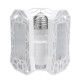 E27 LED Bulb Garage Lamp Deformable Ceiling Light Fixture Foldable Adjustable Workshop Lamp AC85-270V
