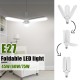 E27 LED Garage Light Bulb Deformable Ceiling Fixture Lights Home Workshop Lamp