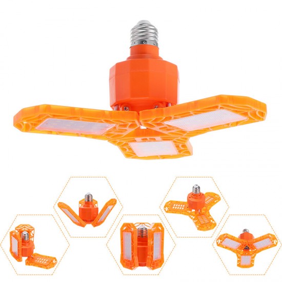 E27 LED Garage Light Bulb Deformable Ceiling Fixture Lights Shop Workshop Lamp E27 LED Garage Light Bulb Deformable Ceiling Fixture Lights Shop Workshop Lamp