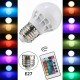 E27 LED RGB Bulb 3W SMD 5630 Color Changing 24 Keys IR Remote Control Globe Light Lamp AC 85-265V