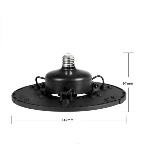 E27 Light Sensor LED Bulb UFO Deformable Folding Garage Lamp Warm White Indoor Outdoor Lighting AC220V E27 Light Sensor LED Bulb UFO Deformable Folding Garage Lamp Warm White Indoor Outdoor Lighting AC220V