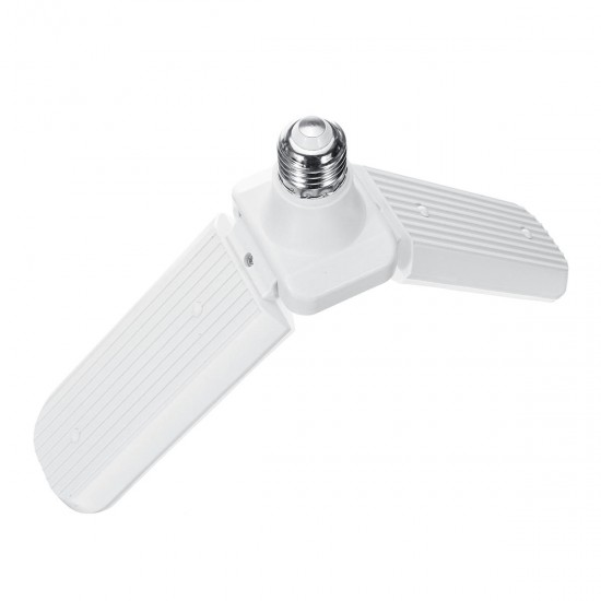 E27 Screw 30W 2 Blades Folding LED Light Bulb Home Pendant Garage Lamp Decor AC95-265V E27 Screw 30W 2 Blades Folding LED Light Bulb Home Pendant Garage Lamp Decor AC95-265V