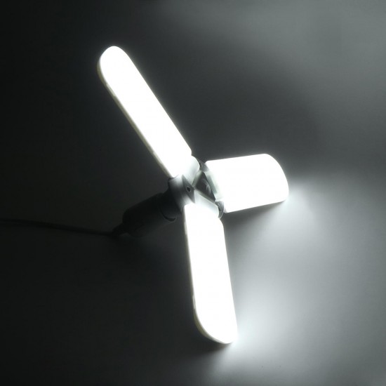 E27 Two Three Four Leaves Deformable Foldable LED Garage Shop Work Light Bulb Ceiling Lamp AC95-265V E27 Two Three Four Leaves Deformable Foldable LED Garage Shop Work Light Bulb Ceiling Lamp AC95-265V