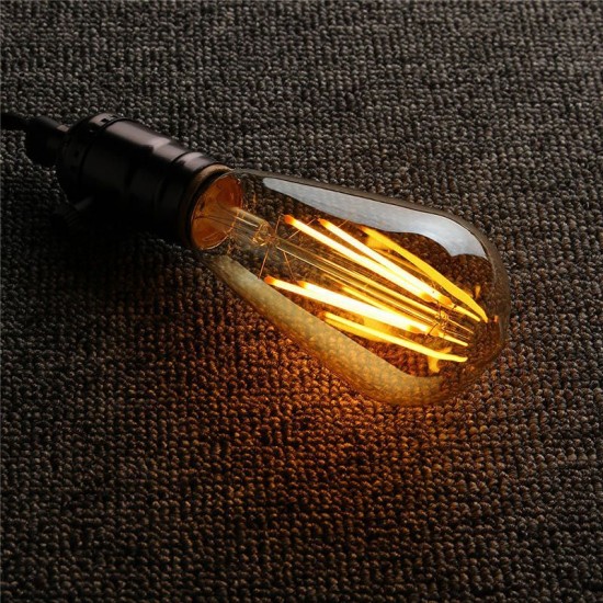 E27/B22 4W ST58 LED COB Incandescent Edison Light Lamp Bulb for Home Hotel Decor E27/B22 4W ST58 LED COB Incandescent Edison Light Lamp Bulb for Home Hotel Decor