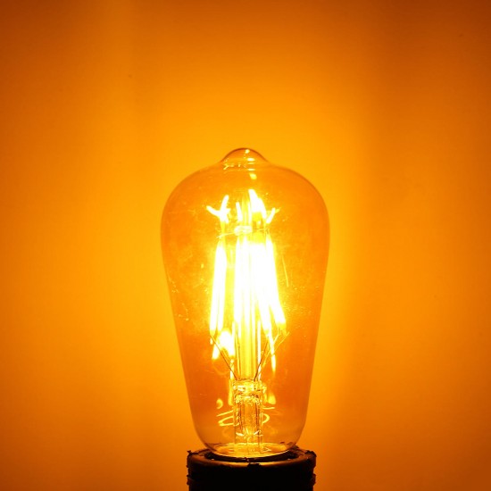 E27/B22 4W ST58 LED COB Incandescent Edison Light Lamp Bulb for Home Hotel Decor E27/B22 4W ST58 LED COB Incandescent Edison Light Lamp Bulb for Home Hotel Decor