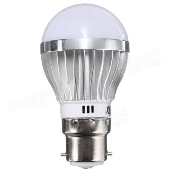 E27/B22 5W 6 SMD5730 LED Globe Ball Light Bulb Spotlightt Lamp AC 110-240V