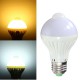 E27/B22 7W Light Control PIR Motion Sensor Lamp Bulb Home Night Light 85-265V