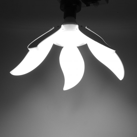 E27/B22 LED Garage Lamp 2/3/4/5 Blades Folding Light Bulb Deformable Ceiling Fixture Workshop Lighting E27/B22 LED Garage Lamp 2/3/4/5 Blades Folding Light Bulb Deformable Ceiling Fixture Workshop Lighting