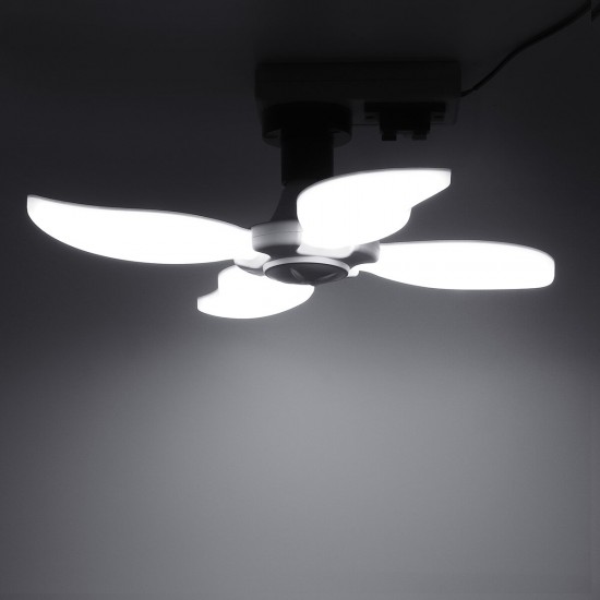 E27/B22 LED Garage Lamp 2/3/4/5 Blades Folding Light Bulb Deformable Ceiling Fixture Workshop Lighting E27/B22 LED Garage Lamp 2/3/4/5 Blades Folding Light Bulb Deformable Ceiling Fixture Workshop Lighting