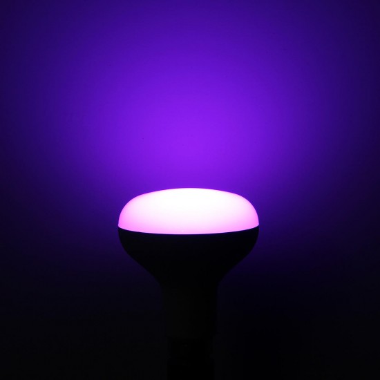 E27/B22 RGBW 10W LED Light Bulbs Colorful Globe Lamp + Remote Control AC85-265V
