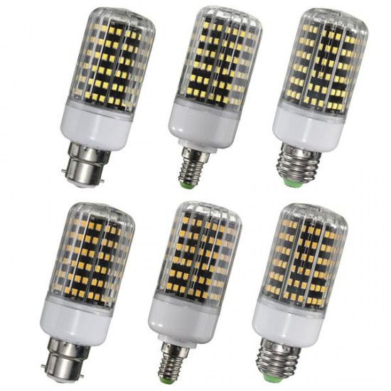 E27/B22/E14 LED Bulb 18W 1300LM 162 SMD 2835 White/Warm White Corn Light Lamp AC 220V E27/B22/E14 LED Bulb 18W 1300LM 162 SMD 2835 White/Warm White Corn Light Lamp AC 220V