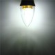 E27/E14/E12/B22/B15 3W LED Warm White/White 15SMD 2835 Golden Candle Light Bulb Lamp 85-265V
