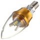 E27/E14/E12/B22/B15 3W LED Warm White/White 15SMD 2835 Golden Candle Light Bulb Lamp 85-265V