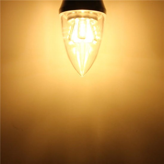 E27/E14/E12/B22/B15 6W LED Warm White/White 25SMD 2835 Silver Candle Light Bulb Lamp 85-265V E27/E14/E12/B22/B15 6W LED Warm White/White 25SMD 2835 Silver Candle Light Bulb Lamp 85-265V