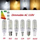 E27/E14/E12/B22/G9/GU10 Dimmable 4W AC110V LED Bulb White/Warm White 36 SMD 5730 Corn Light Lamp