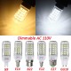 E27/E14/E12/B22/G9/GU10 Dimmable 5W AC110V LED Bulb White/Warm White 50 SMD 5730 Corn Light Lamp E27/E14/E12/B22/G9/GU10 Dimmable 5W AC110V LED Bulb White/Warm White 50 SMD 5730 Corn Light Lamp