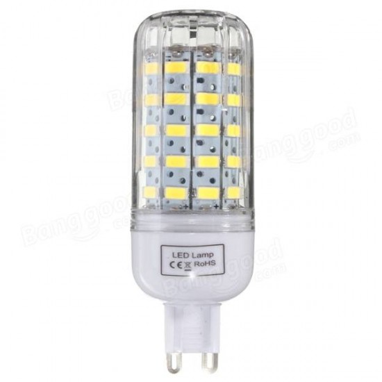 E27/E14/E12/B22/G9/GU10 Dimmable 6W AC220V LED Bulb White/Warm White 60 SMD 5730 Corn Light Lamp E27/E14/E12/B22/G9/GU10 Dimmable 6W AC220V LED Bulb White/Warm White 60 SMD 5730 Corn Light Lamp